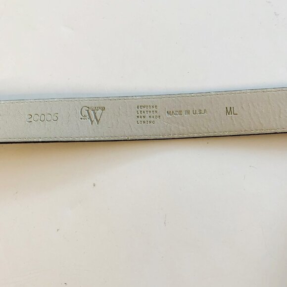 Clifford & Wills Black Suede Belt - Picture 3 of 6